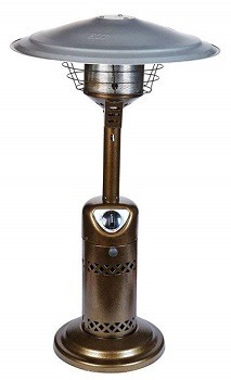 Living Accents Bronze Tabletop Patio Heater