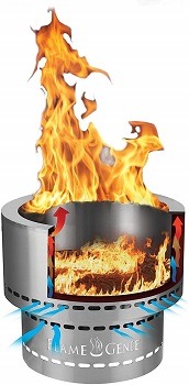 Flame Genie Portable Smoke-Free Wood Pellet Fire Pit review