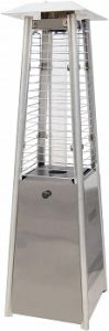 Hanover Mini Pyramid Tabletop Propane Patio Heater