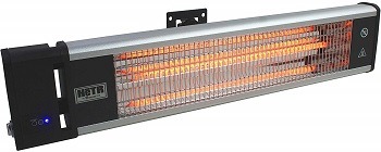 HeTR Electric Infrared Radiant Patio Heater H1019UPS