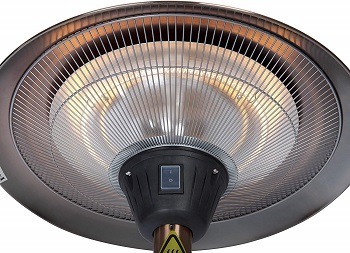 Fire Sense 62220 Frisco Patio Heater, Copper review